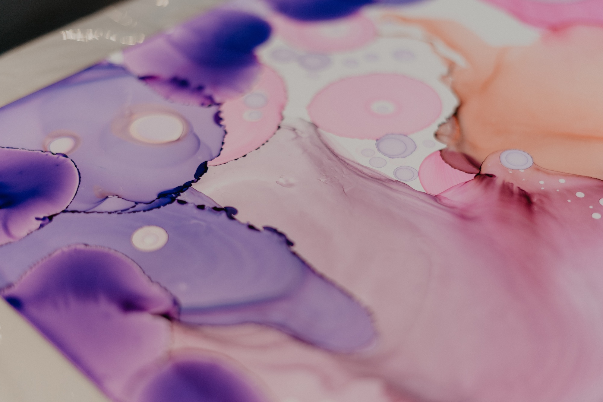 Colorful watercolor artwork / abstract